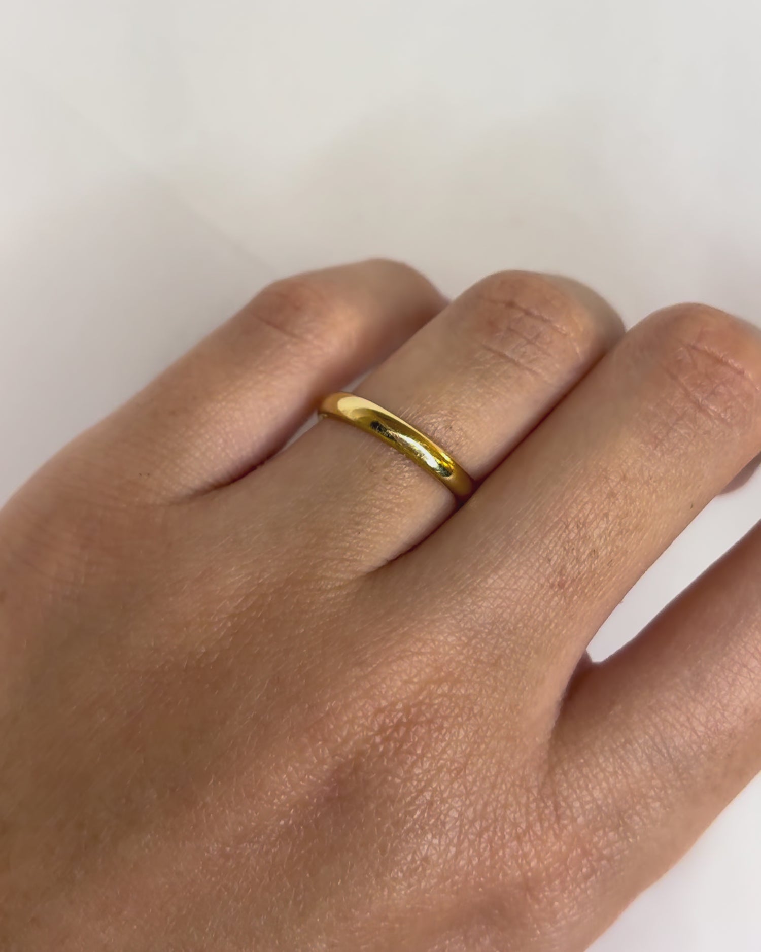 Alliance Or Jaune 18 carats &quot;Molly&quot;