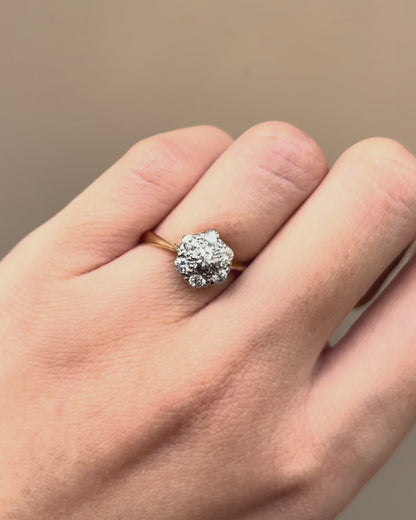 Daisy Diamond Ring 0.49 carat &quot;Alba&quot;