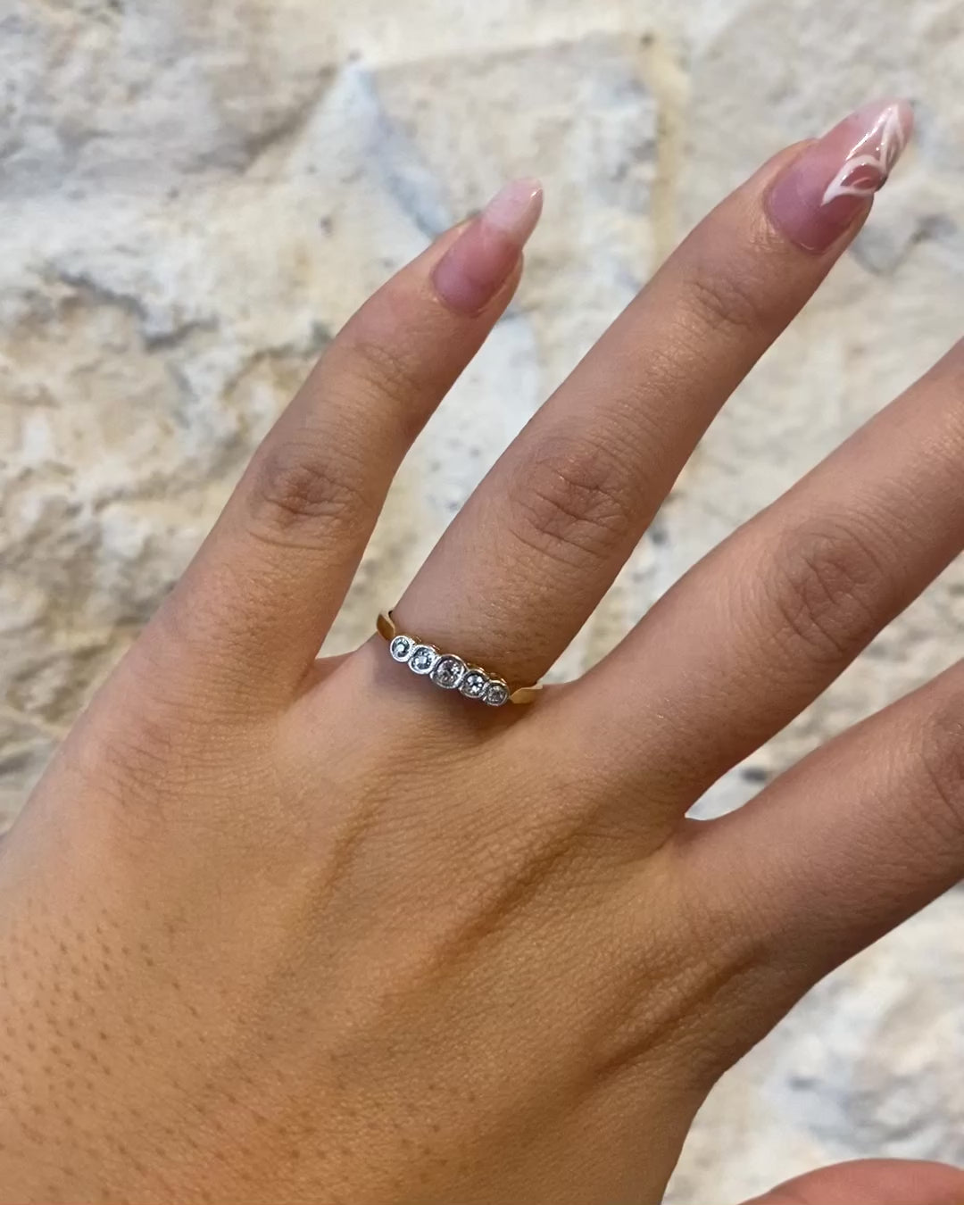Bague Rivière Diamants "Arina"