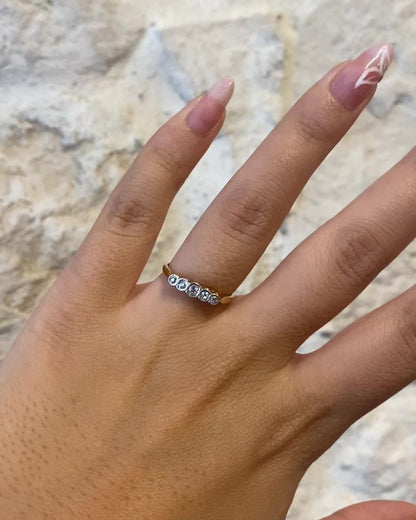 Bague Rivière Diamants &quot;Arina&quot;