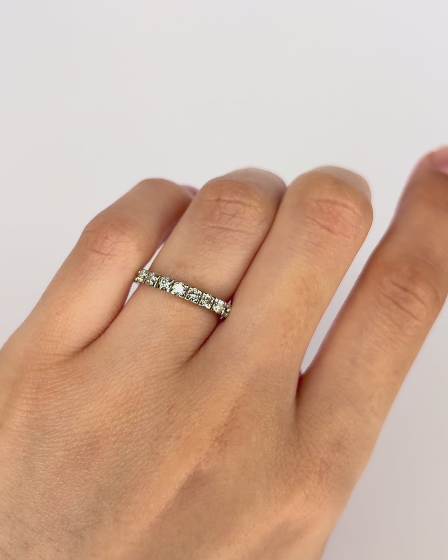 Demi-Alianza Diamantes 0,36 quilates "Manon"