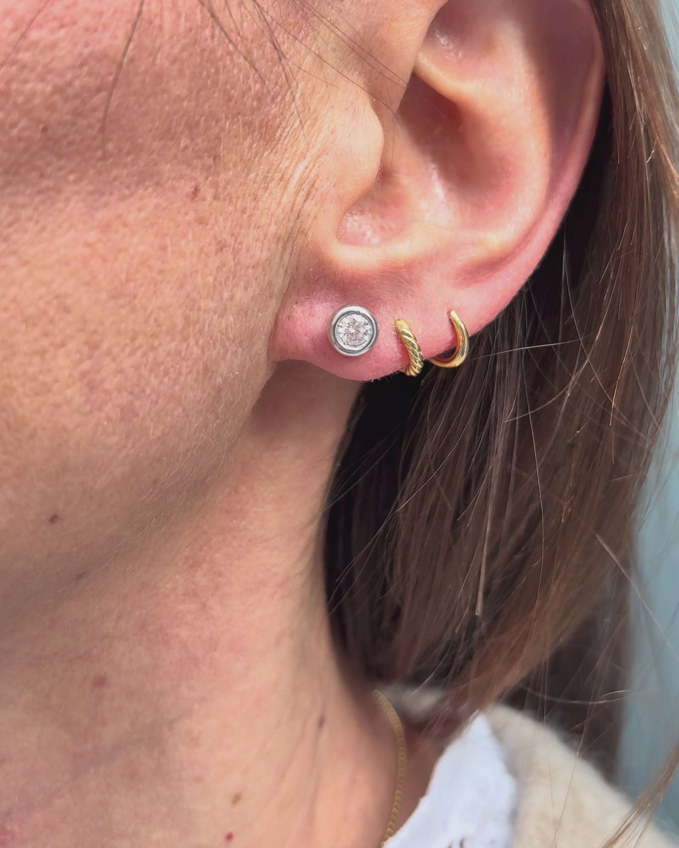 Diamond Stud Earrings 0.50 carat "Tyna"
