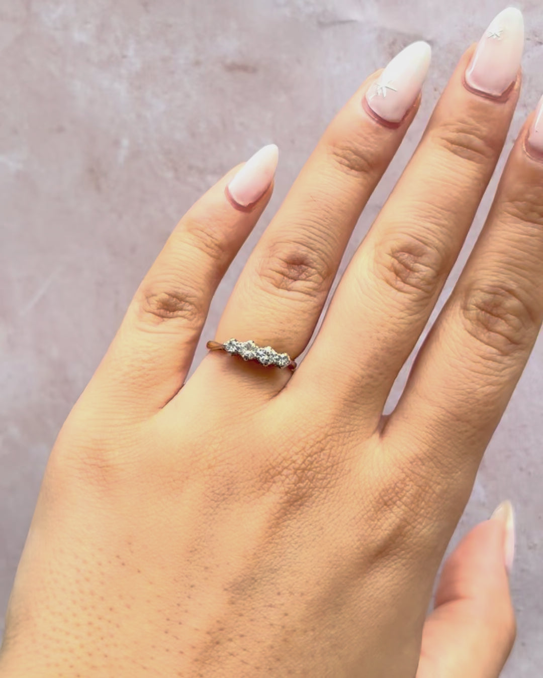 0.34 Carat Diamond River Ring "Brianna"