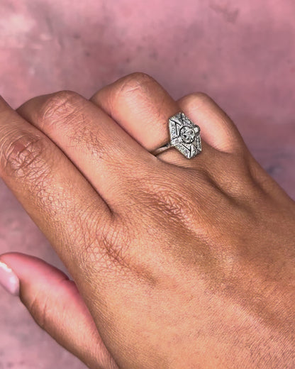 Art Deco Diamond Ring "Heloise"