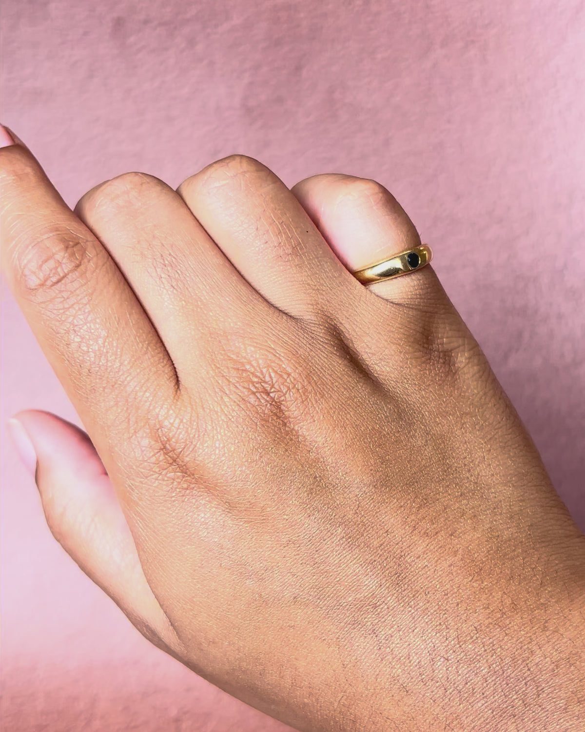Bague Jonc Saphir "Samy"
