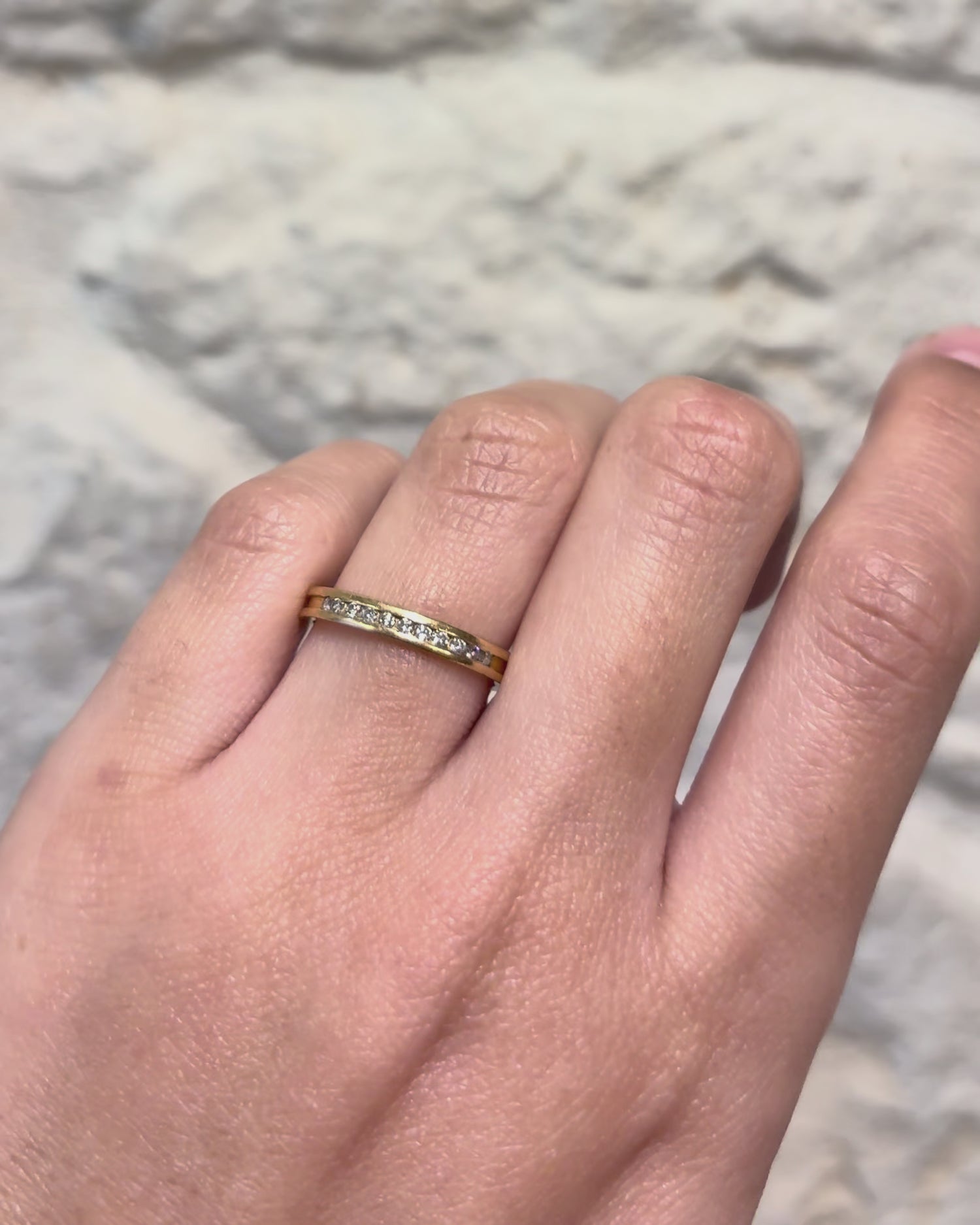 Demi-Alliance 11 Diamants &quot;Virona&quot;