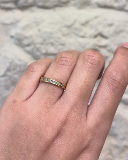 Demi-Alliance 11 Diamants &quot;Virona&quot;