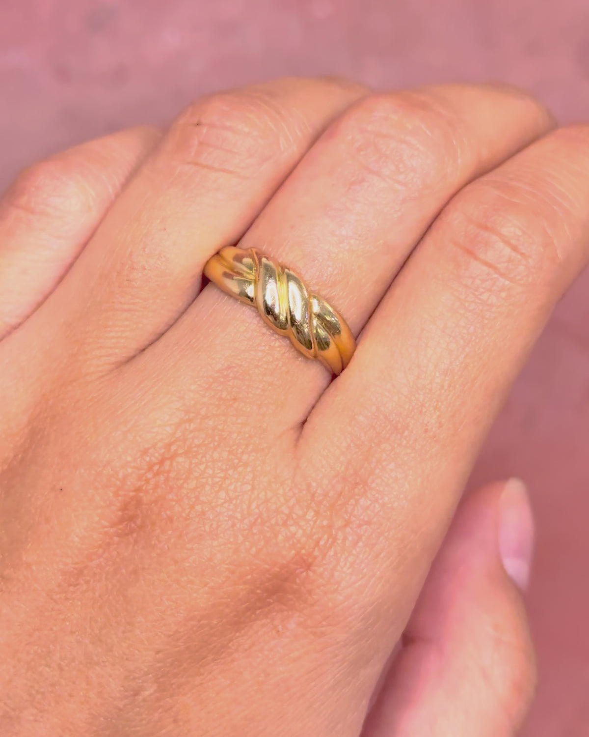 Bague Jonc Or Jaune 18 carats 3.45g "Alan"
