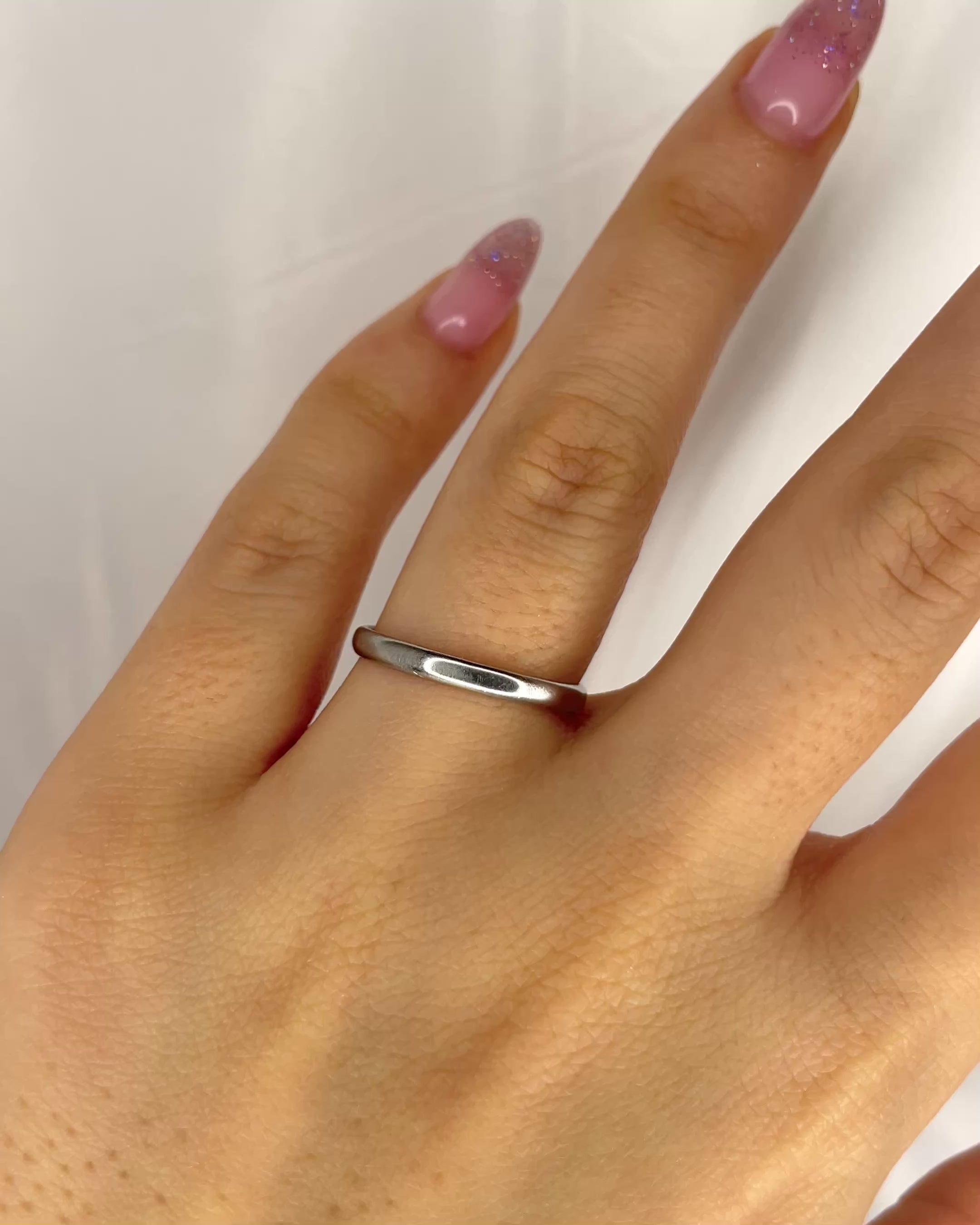 Gray Gold Ring "Souhila"