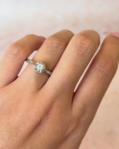 Anillo solitario de diamante de 0,25 quilates «Félisse»