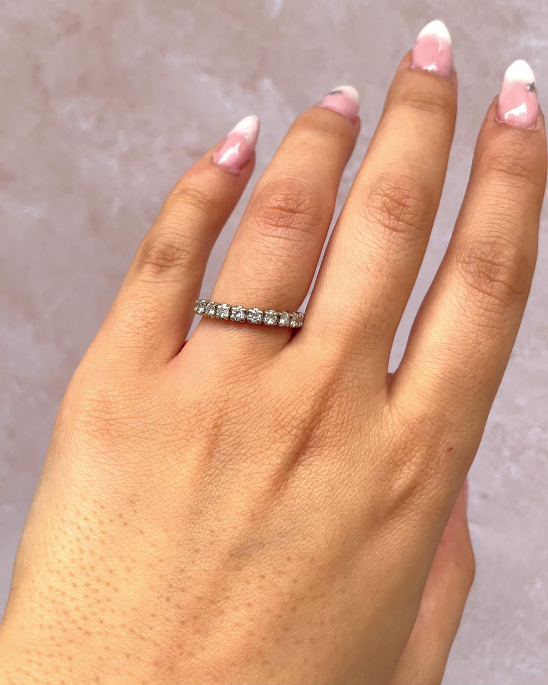 Bague Alliance Américaine Diamants 1.32 carat "Raphaella"