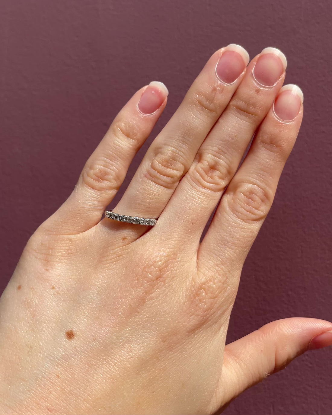 Demi-Alliance Diamants 0.36 carat &quot;Zahara&quot;