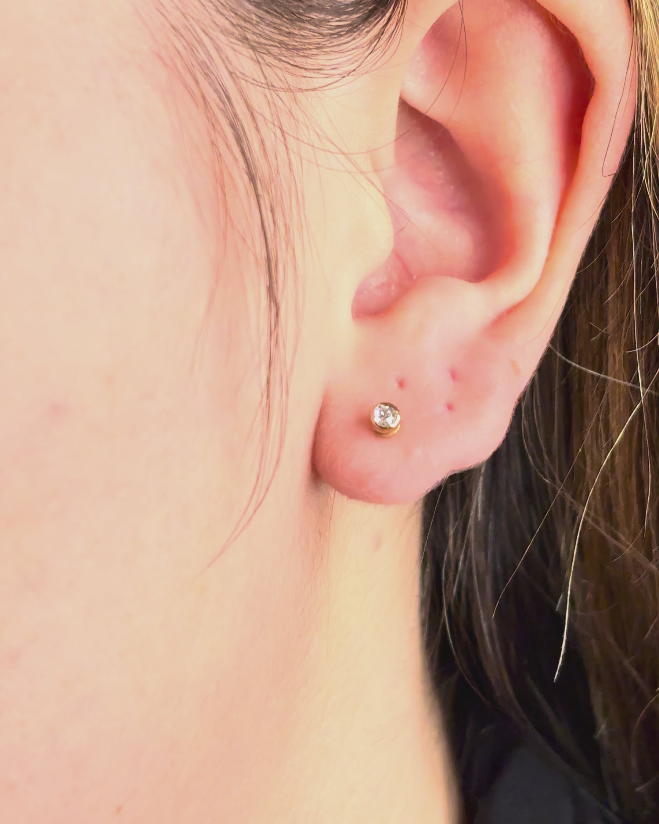 Diamond Stud Earrings "Celeste"