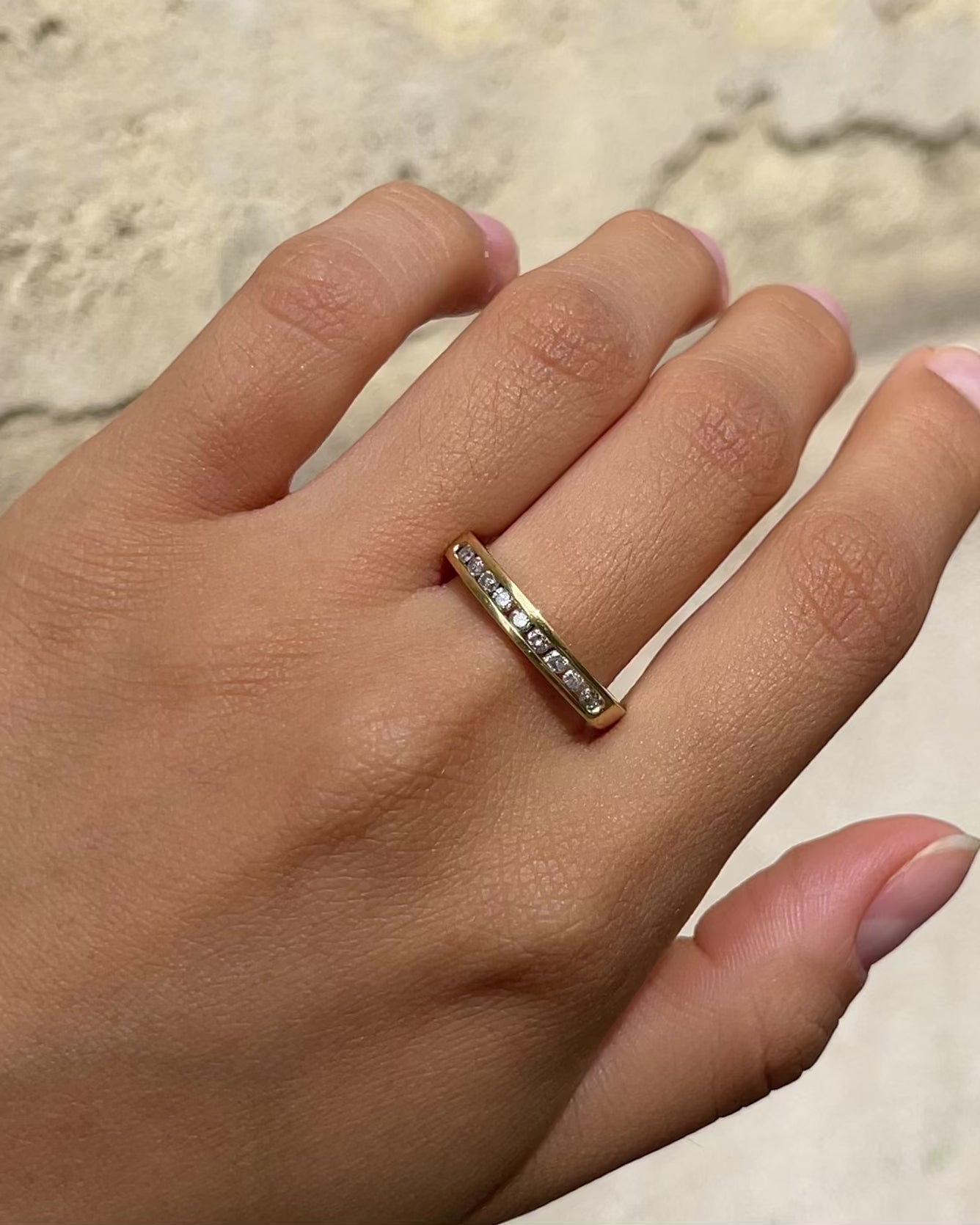 Demi-Alliance Diamants &quot;Téa&quot;