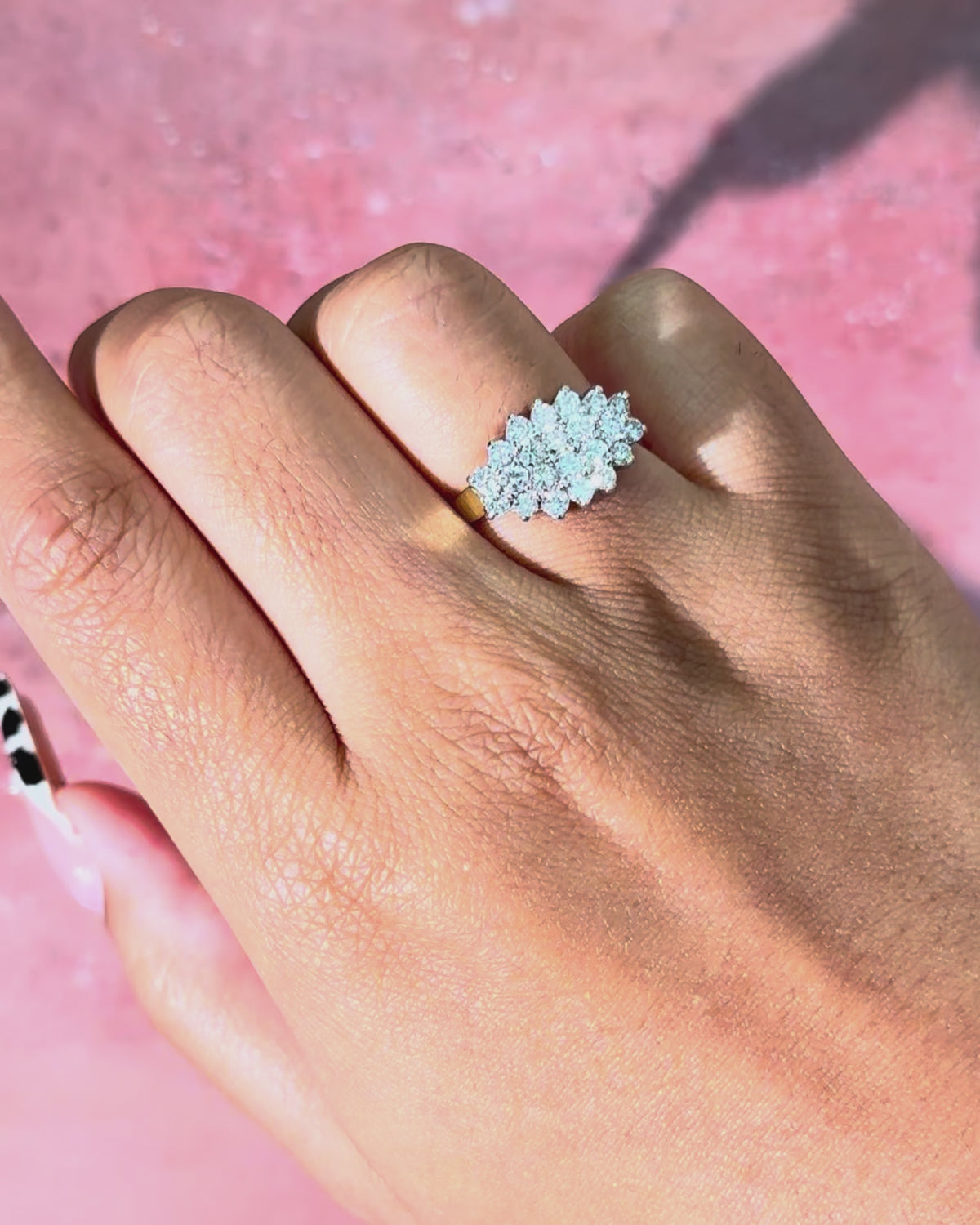 Bague Rivière Diamants 1.22 carat "Ophelie"