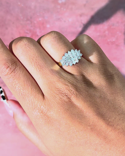 Bague Rivière Diamants 1.22 carat "Ophelie"