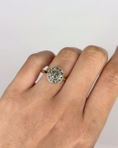 Art Deco Diamond Ring 0.52 carat "Calvi"