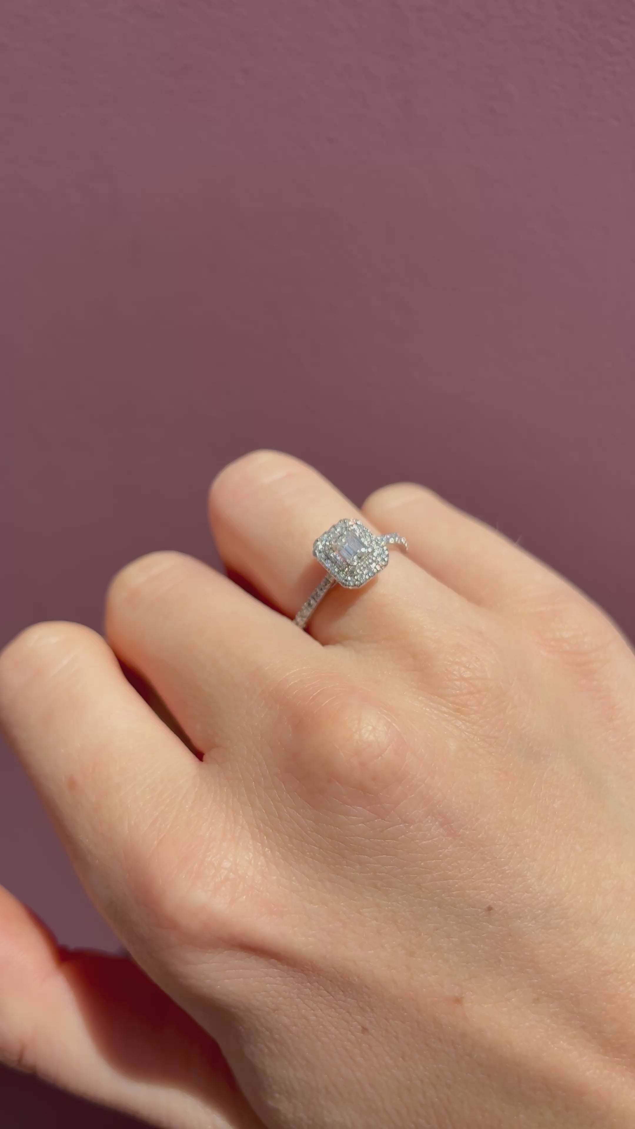 Anillo Diamantes 0.80 quilates "Diame"
