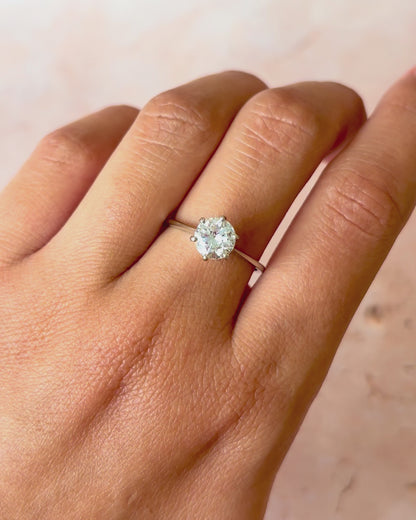Anillo solitario de diamante 1.20 quilates "Jena"