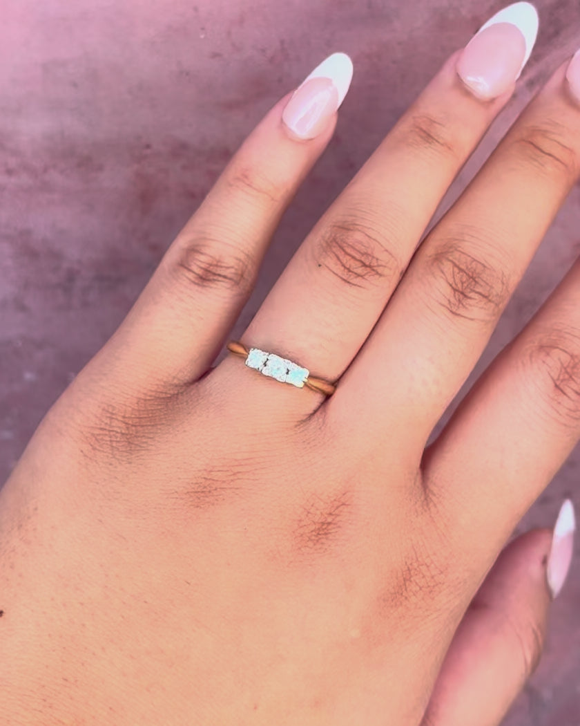 0.34 Carat Diamond Trilogy Ring "Amanda"