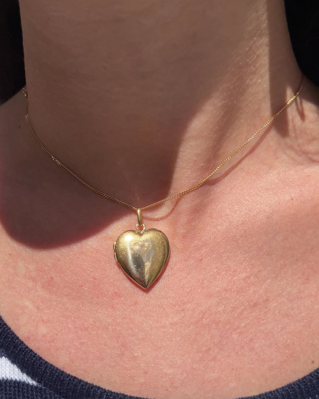 Pendentif Coeur Ouvrant Or Jaune 18 Carats &quot;Love&quot;