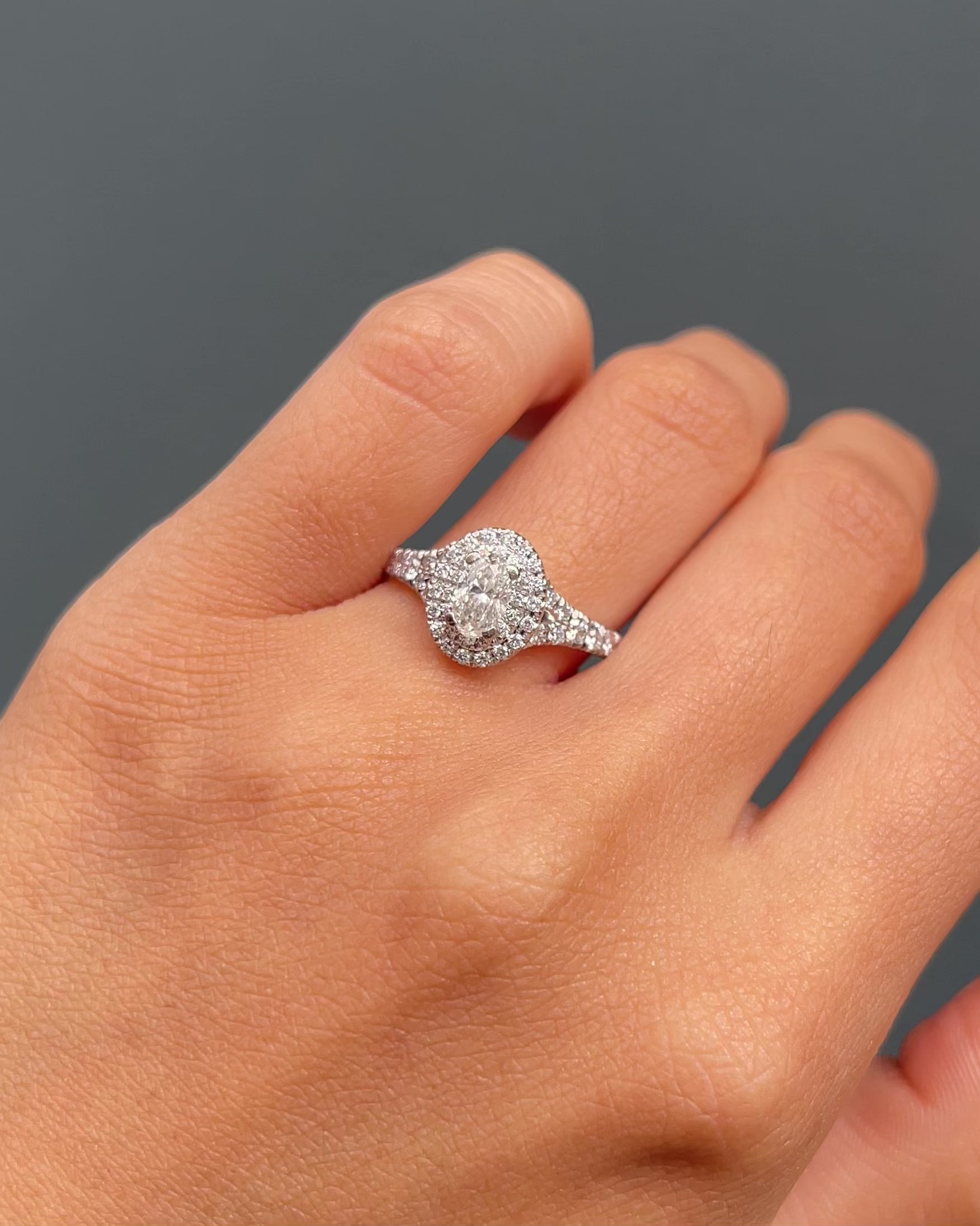 Bague Solitaire Diamants 1.12 carat “Mirabelle”