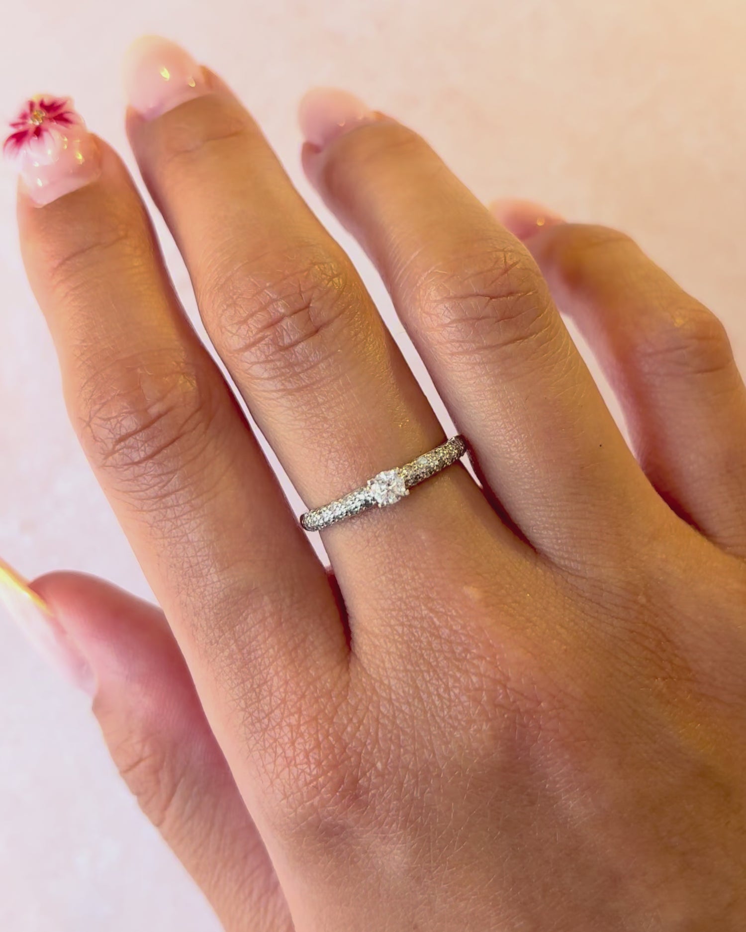 Bague Solitaire Diamants 0.39 carat "Olivia"