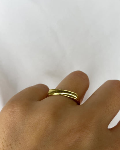 Alliance Or Jaune 18 carats 4.09 g &quot;Madelyn&quot;