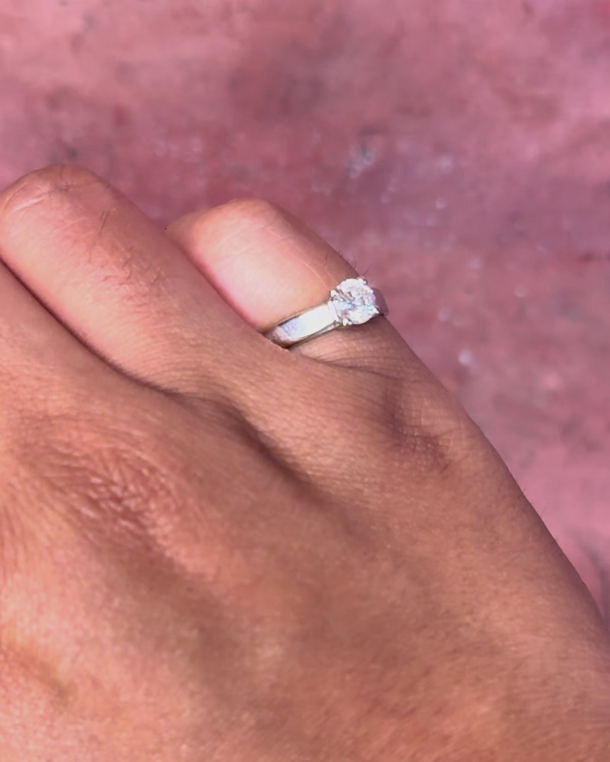 Anillo solitario de diamante de 0.50 quilates «Jade»