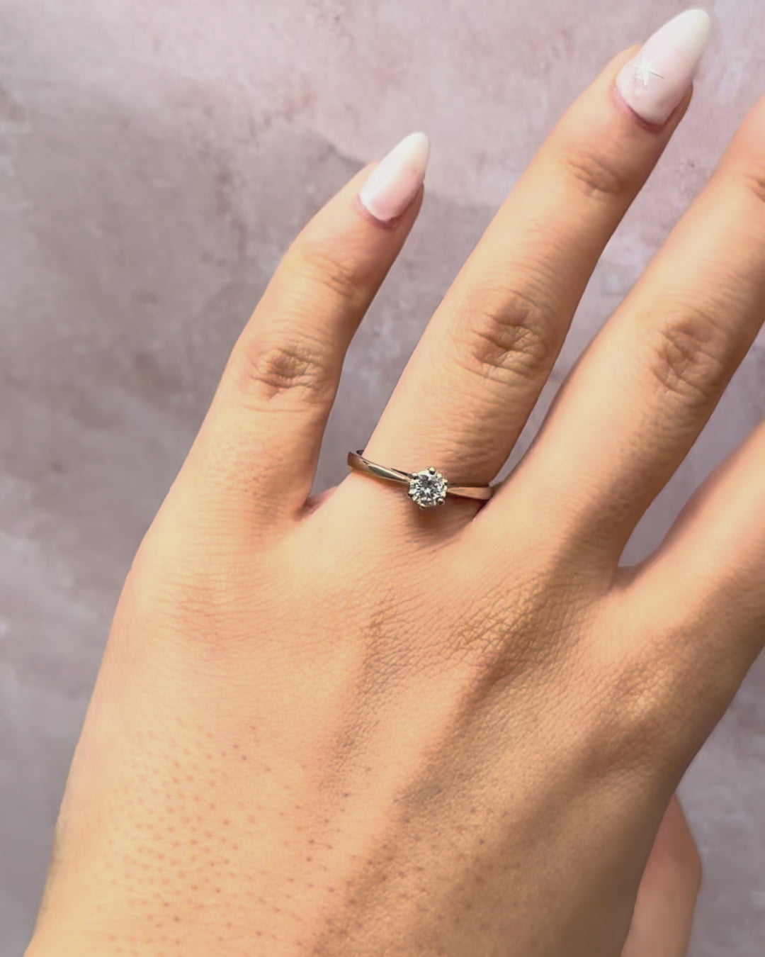 Solitaire Diamond Ring 0.35 carat "Joelle"