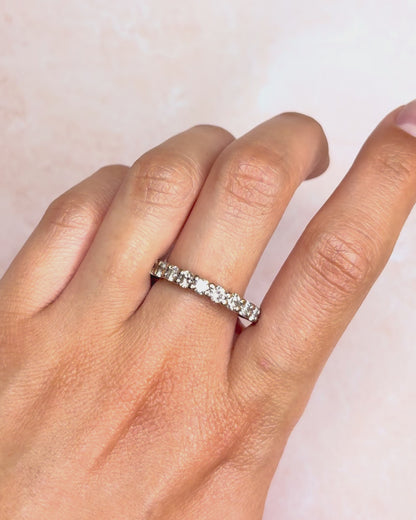 Demi-Alliance Diamants 1.20 carat  "Zahia"