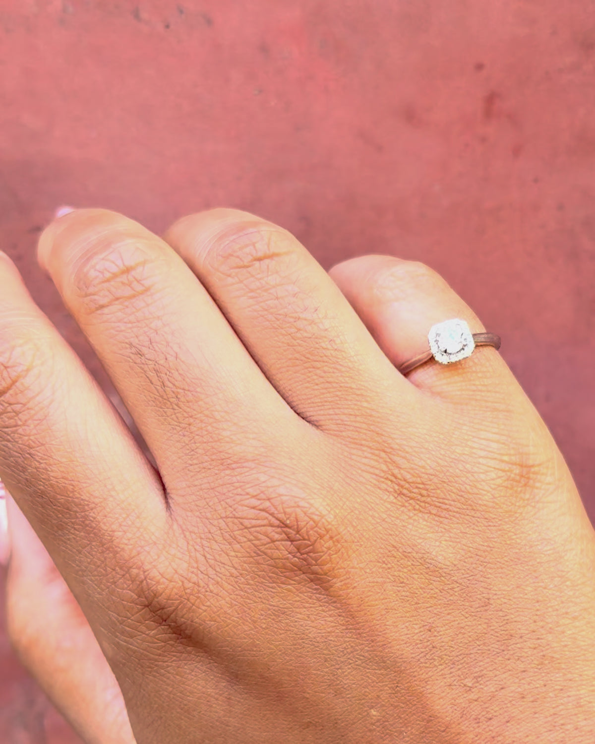 Anillo solitario de diamantes de 0,40 quilates «Vinnie»