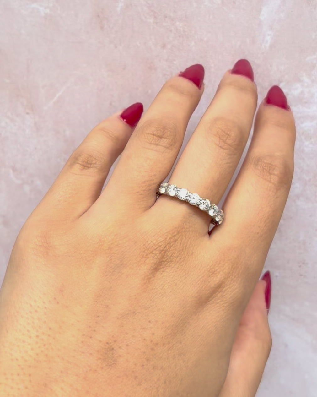 Alianza Americana Diamantes 3.80 quilates 3.7 mm 6,25 g "Elene"
