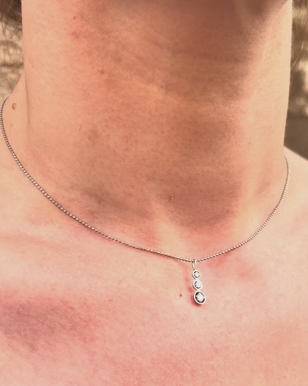 Colgante de diamantes «Tosca»