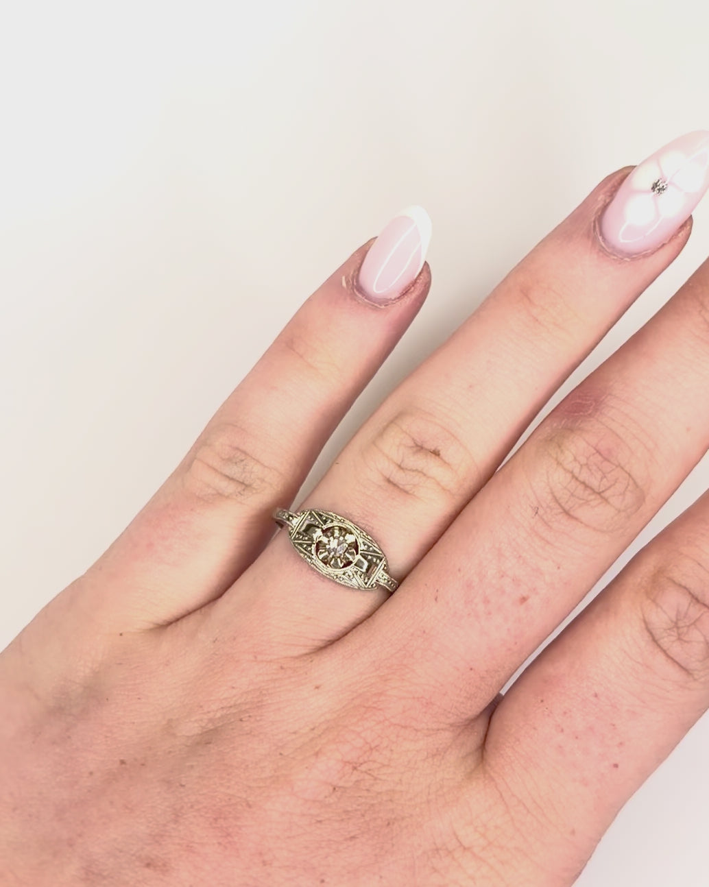 Art Deco Diamond Ring "Lise"