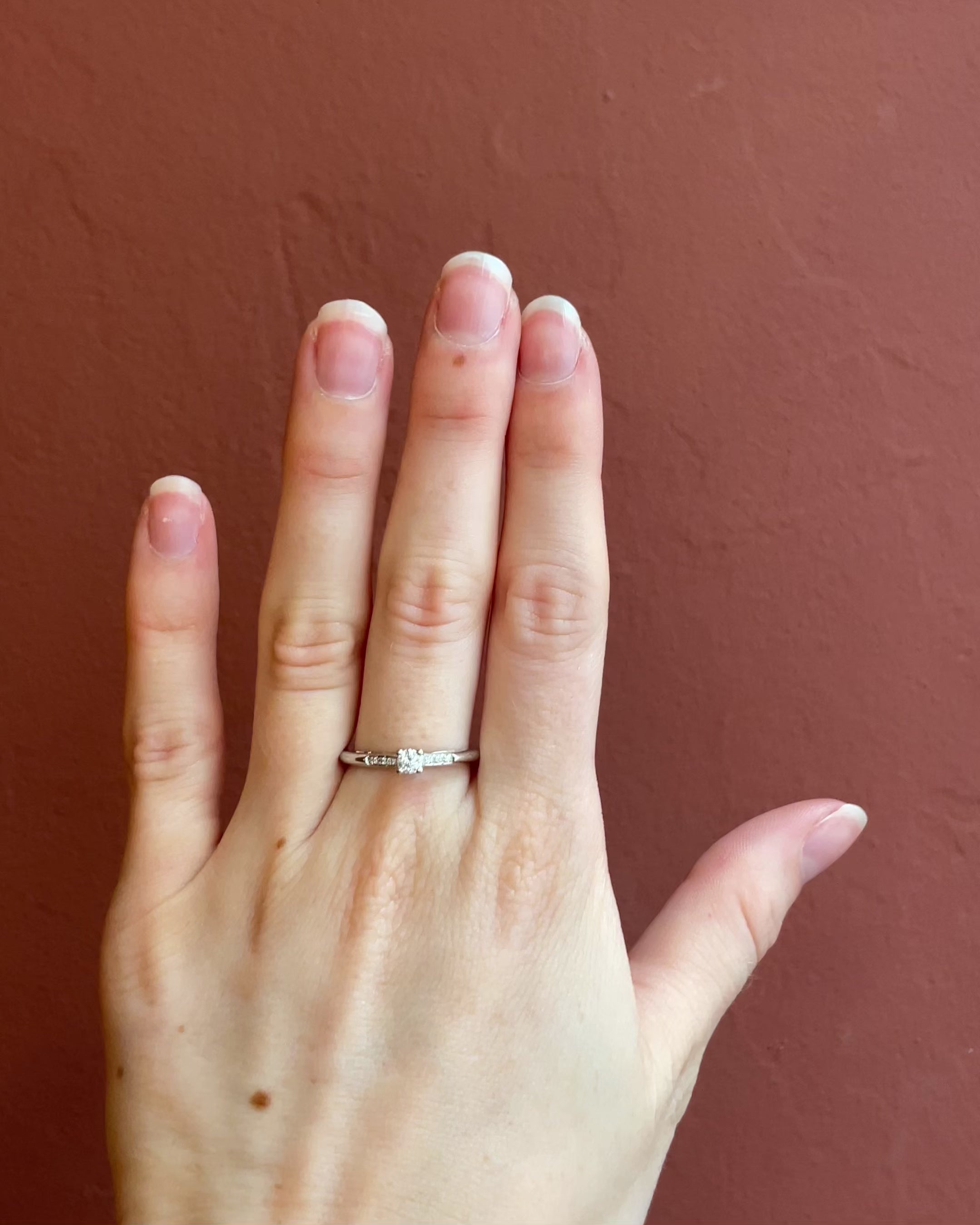 Anillo solitario diamantes Mauboussin "eres la sal de mi vida"