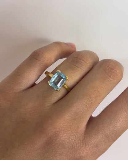 Bague Cocktail Topaze 3.46 carats &quot;Ciella&quot;