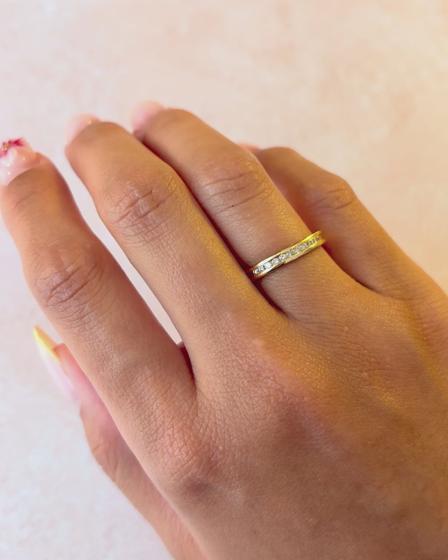 Demi-Alliance Diamants "Virona"