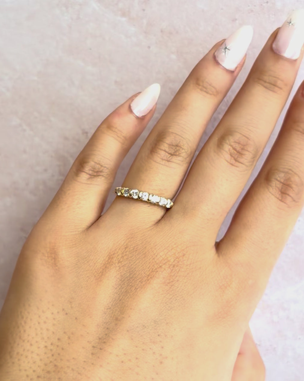 Demi-Alliance Diamants 0.49 carat "Irina"