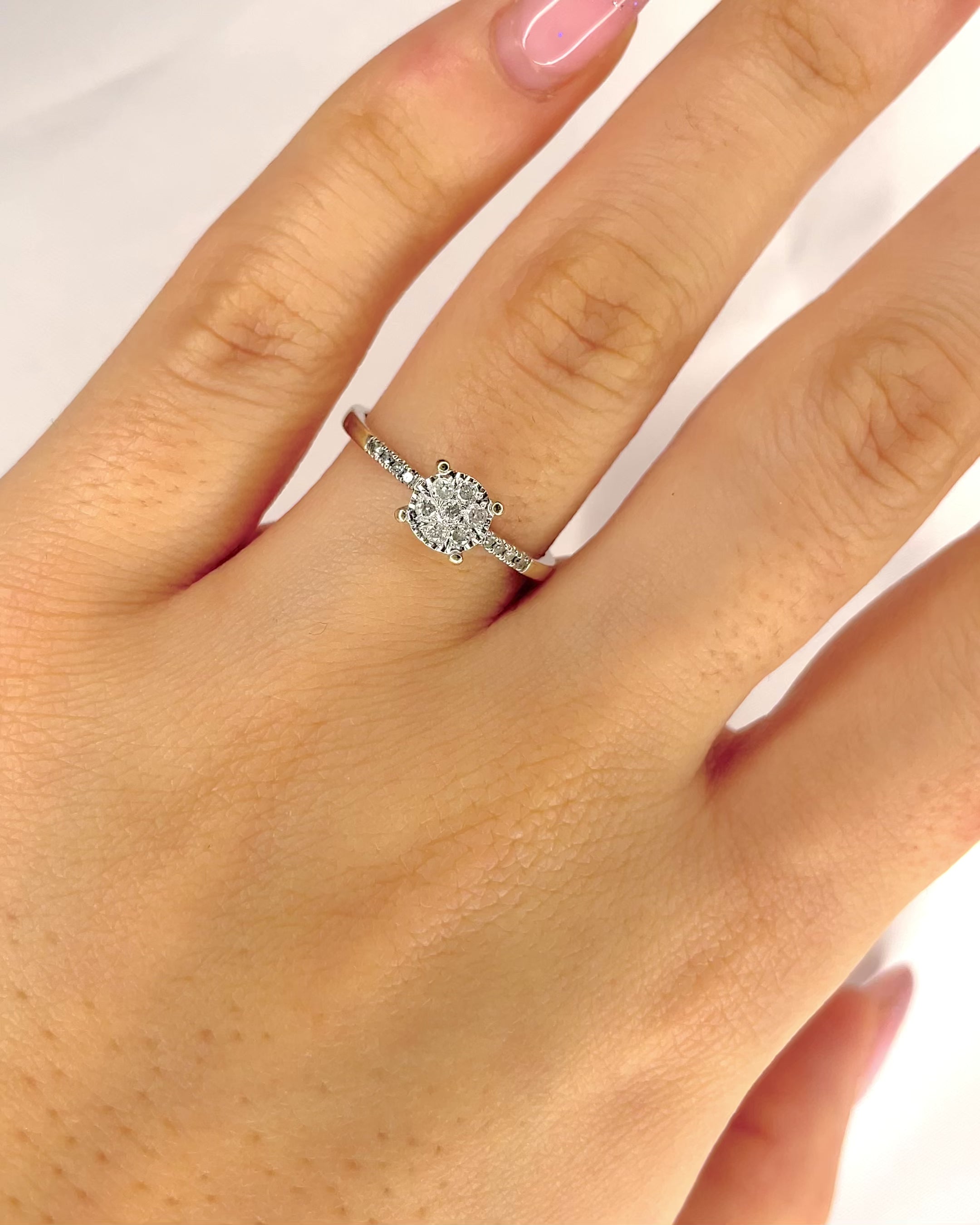 Solitary Diamond Ring 0.22 carat "Marcella"