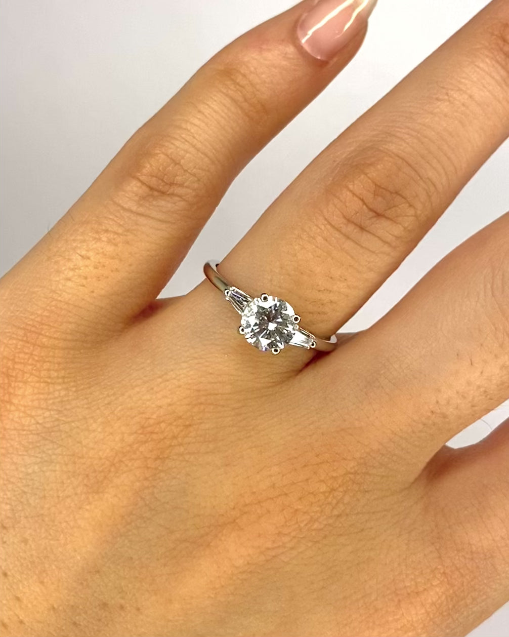 Bague Solitaire Diamants 1.08 carat "Juliette"