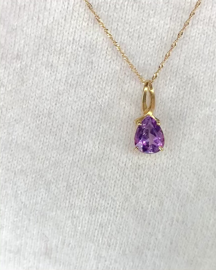 Colgante Amatista 3.50 quilates "Doria"