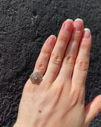 Bague Art -déco 41 Diamants &quot;Raylee&quot;