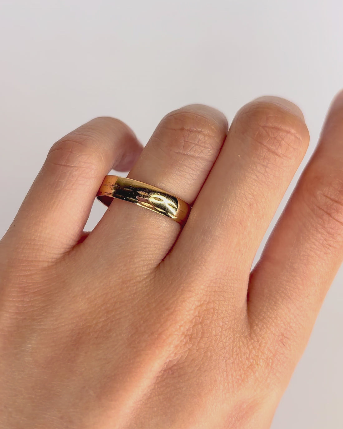 Alliance Or Jaune 18 carats "Marga"