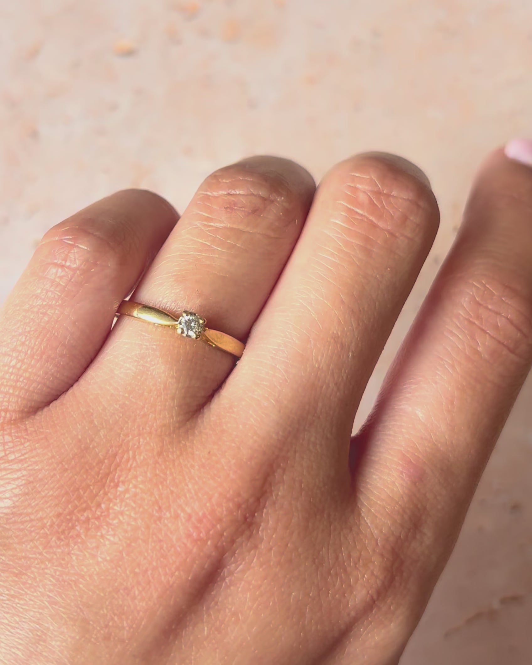 Bague Solitaire Diamant "Ethan"