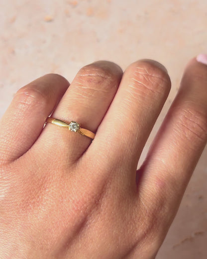 Bague Solitaire Diamant "Ethan"