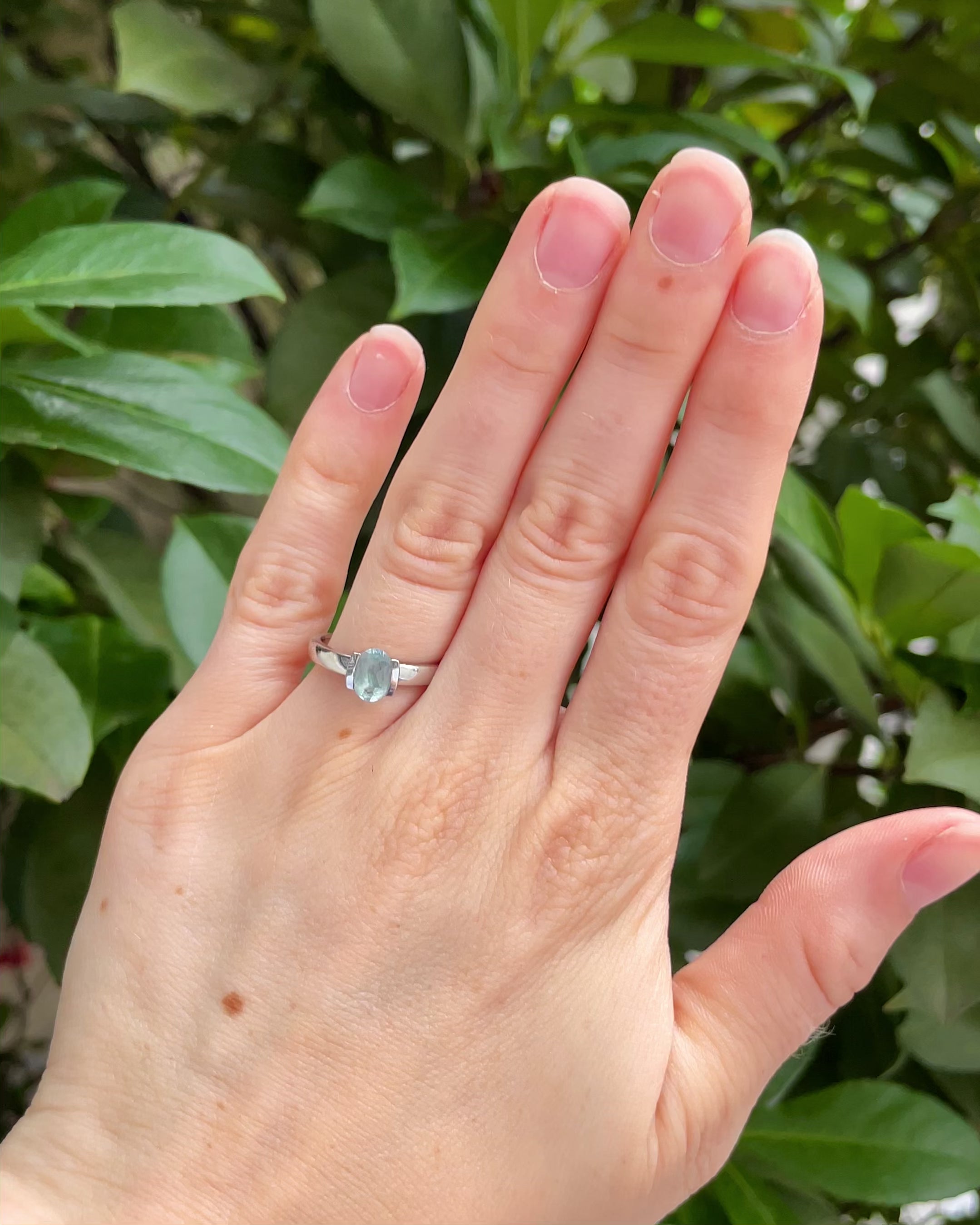 Anillo Vintage Topacio 0.80 quilates "Mylae"