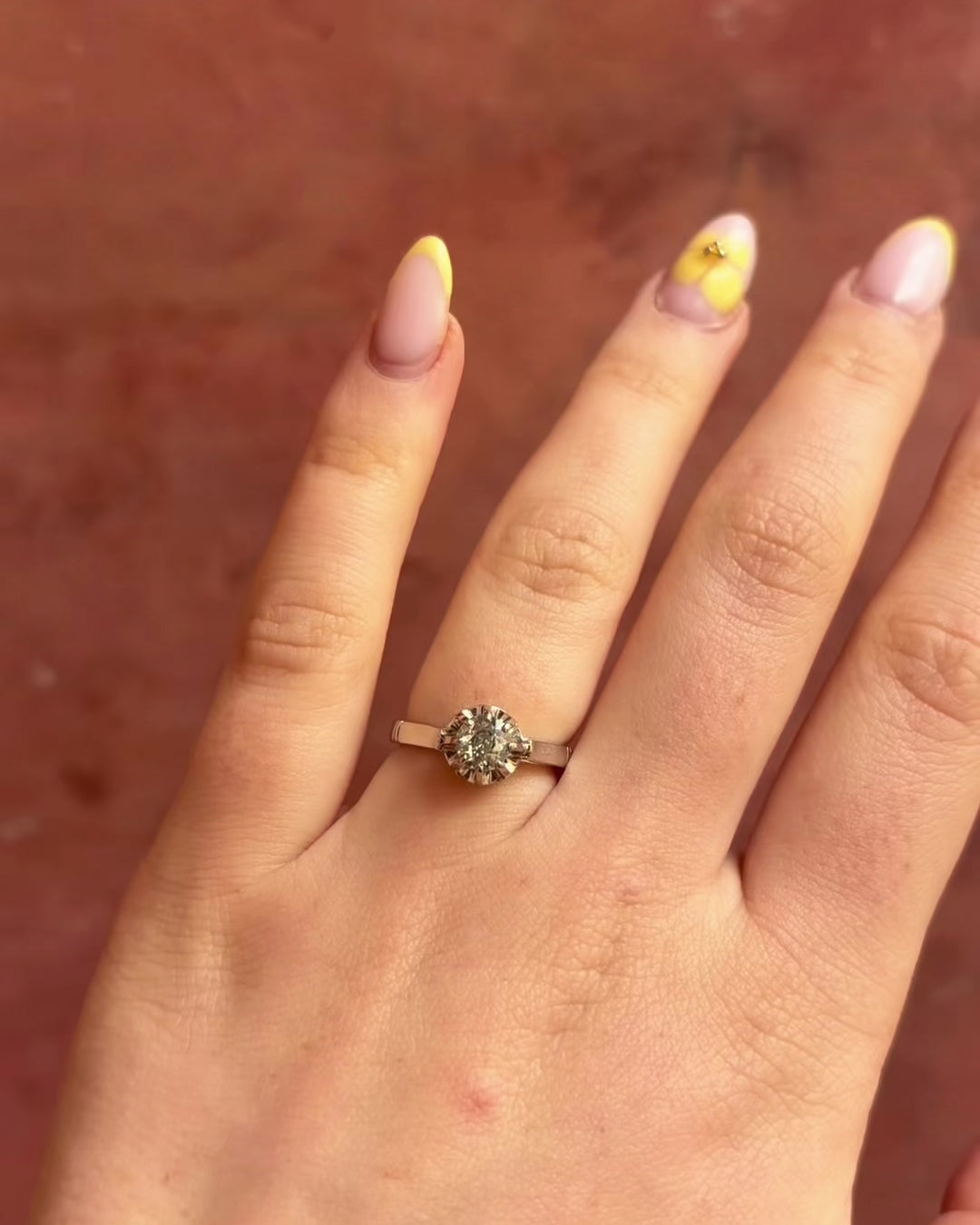 Bague Solitaire Diamant 0.45 carat "Camille"
