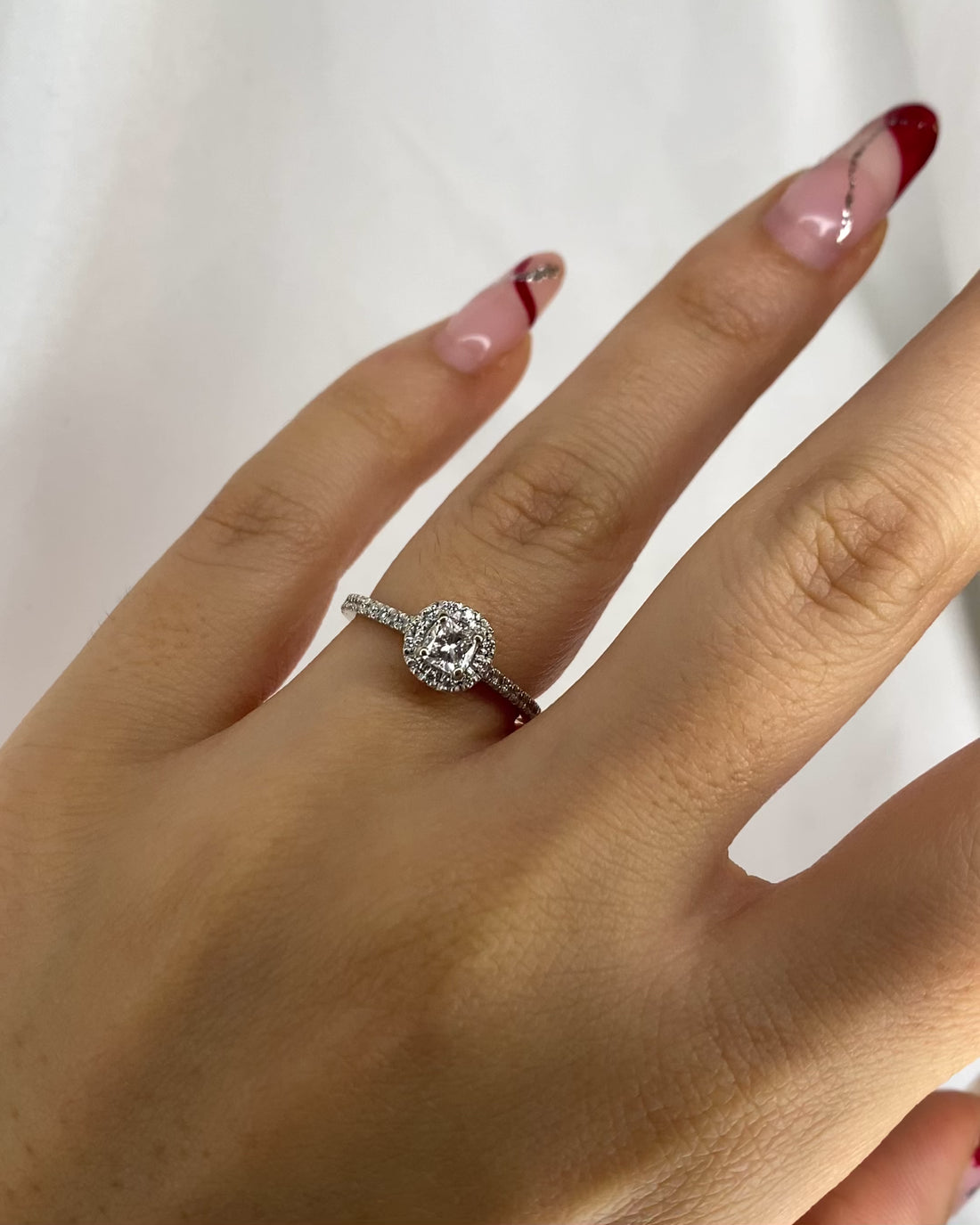 Bague Style Art-déco Diamants 0.55 carat "Myriam"