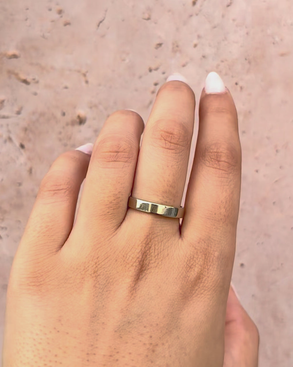 Alliance Or Gris 18 carats 3.6 mm "Jimmy"